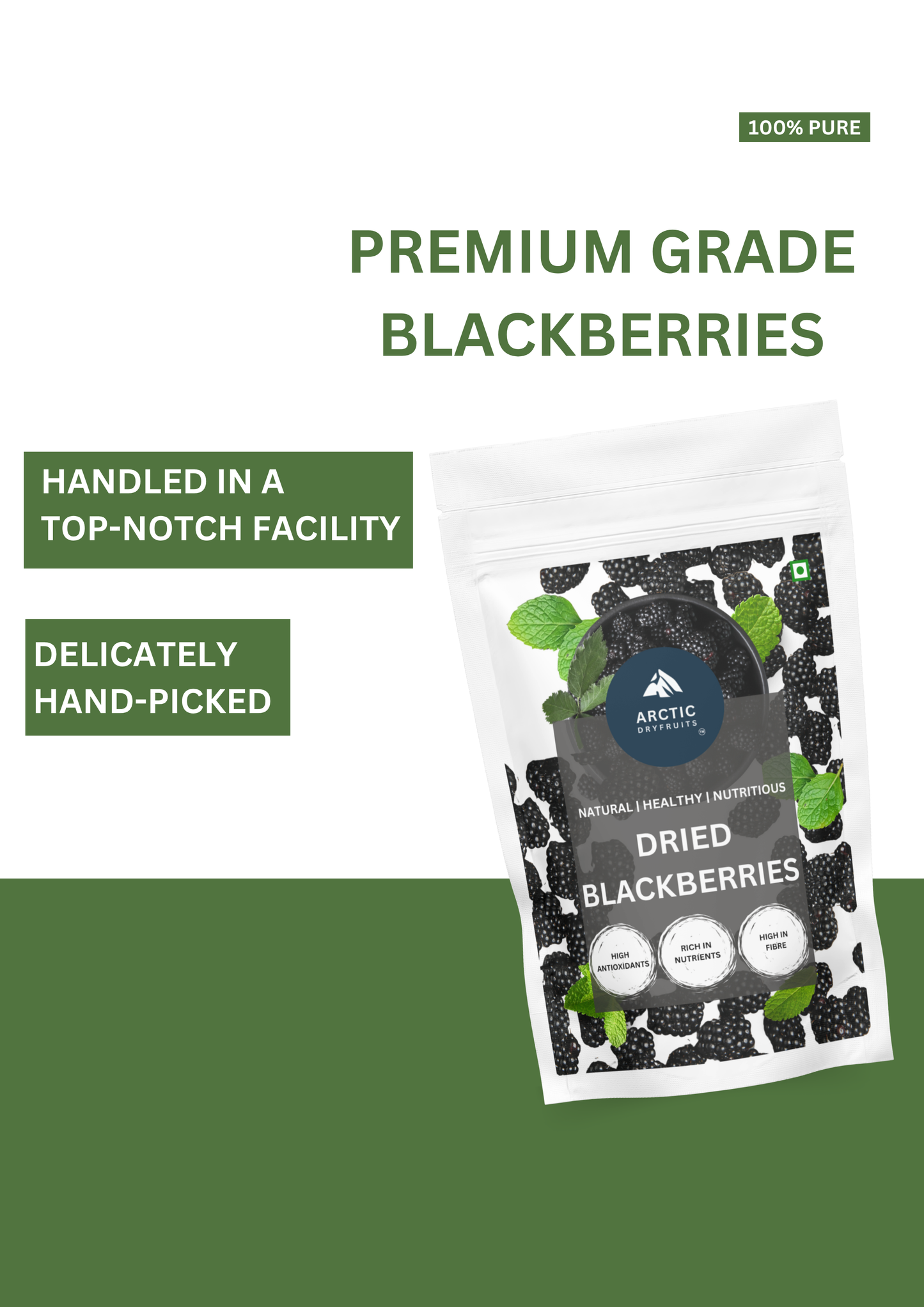 Dried Blackberries