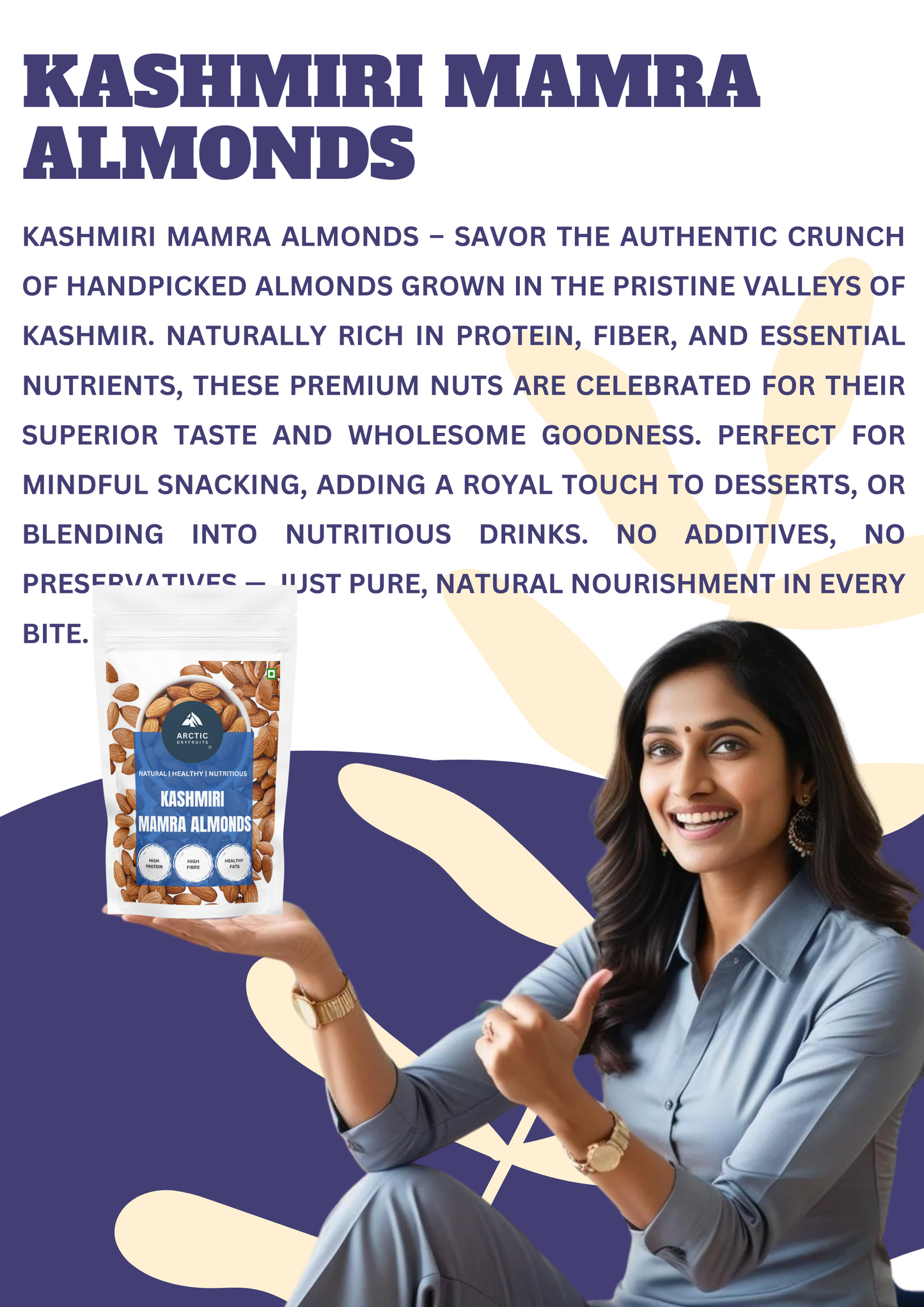 Premium Kashmir Mamra Almonds