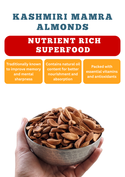 Premium Kashmir Mamra Almonds