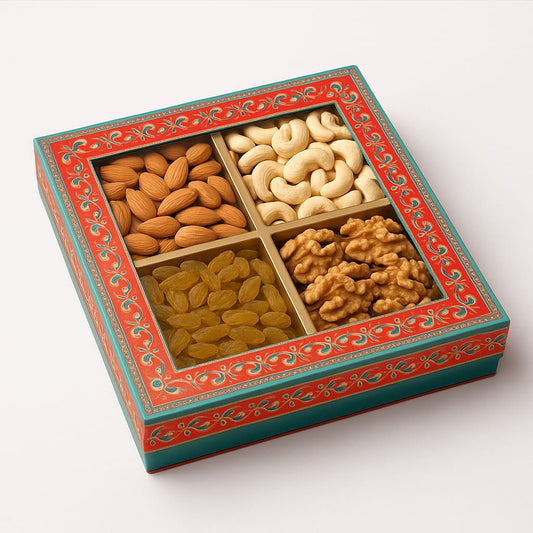 Dry fruits Gift Box | 4 partition