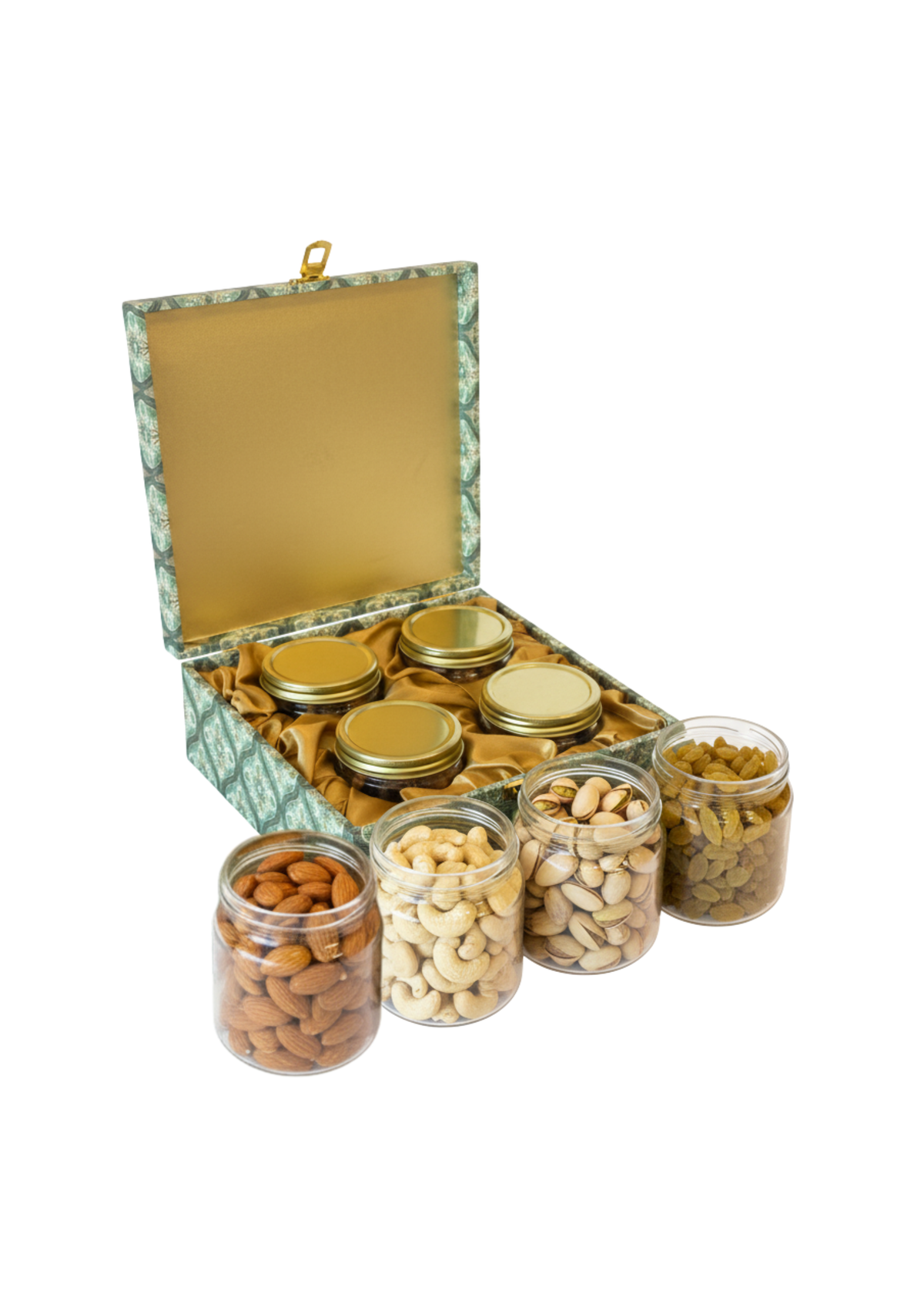 Dryfruit Hamper Box | 4 Jars
