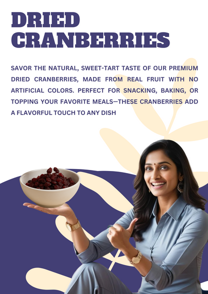 Dried Cranberries Pocket Pack